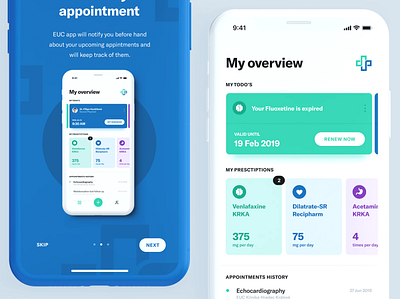 Medical App app app design apple branding design figma flat interface ios ios app logo medical medicine minimal muzli ui ux ux ui uxui