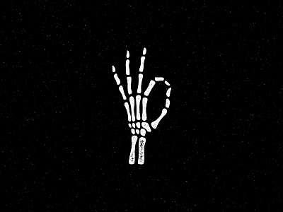 October gesture halloween hand illustration october ok skeleton