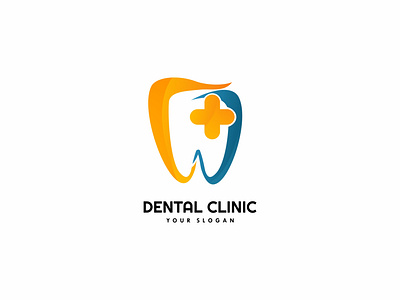 DENTAL CLINIC - Logo Template adobe illustrator brand logo branding dental clinic logo design logo graphic design healtly logo logo logo brand logo company logo designer logos