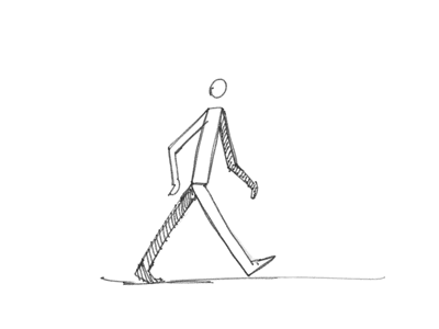 Walking cycle 2d animation animation framebyframe motion design motion graphics walking cycle