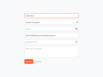 Form UI