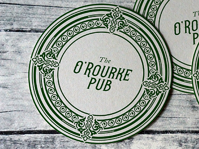 O'Rourke Pub Logo bar logo beer beer hall branding ireland irish irish pub pub pub logo restaurant restaurant logo taproom