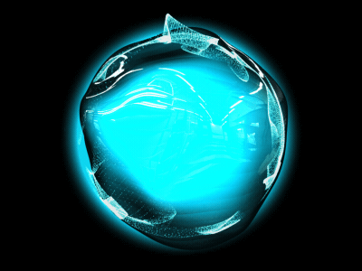 Amorphic Orb after effects amorphic ball glare glow intensity particular radiance reflect sphere tao trapcode