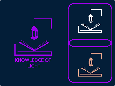 Knowledge of Light | Education Logo knowledge logo logoconcept