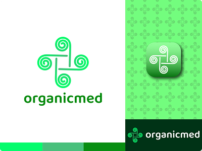 Organicmed | Pharmaceutical Logo logoconcept medicine shoppe logo