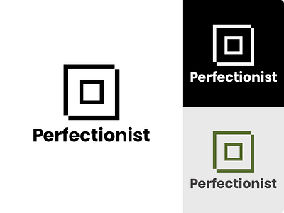 Perfectionist | Software Developer Logo logoconcept software company logo maker