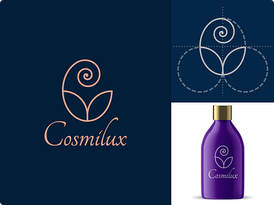 Cosmilux | Cosmetics Logo cosmetics logo hd logoconcept