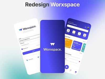 Worxspace Re-Design app design graphic design mobileapp redesign reminder remindermobileapp task taskmobileapp todo tododesign todomobileapp typography ui uidesign uiux uix worxspace