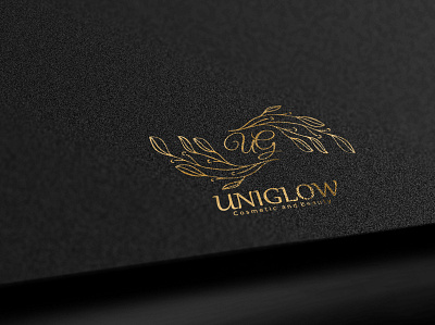 Uniglow design logo vector