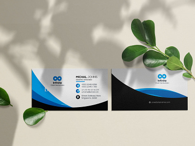 Blue Business card design blue business card blue business card design blue card branding business card design design graphic design graphics design illustration