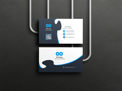 Blue Business card design blue business card design blue card blue card design branding business card design design graphic design graphics design illustration