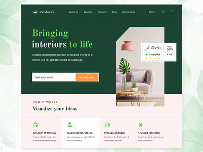 Interior Designing- Web Application
