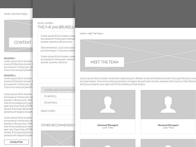 FINE+RARE Wireframe architecture experience flow ia information process sitemap ucd useflow user ux wireframe