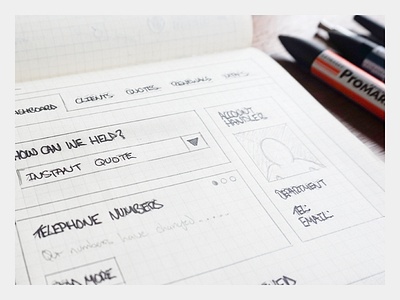 Tradex initial sketch