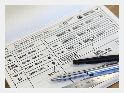 Insurance Query Builder Sketch