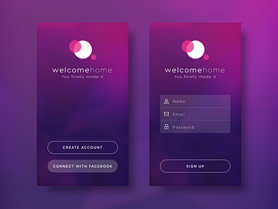 Daily UI Challenge: Sign Up 001 app daily ui challenge dailyui ios mobile sign up