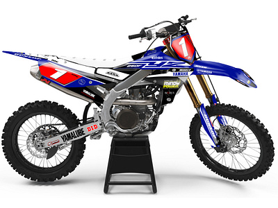 Decal Design Project - Yamaha YZF250/450 - Iceland