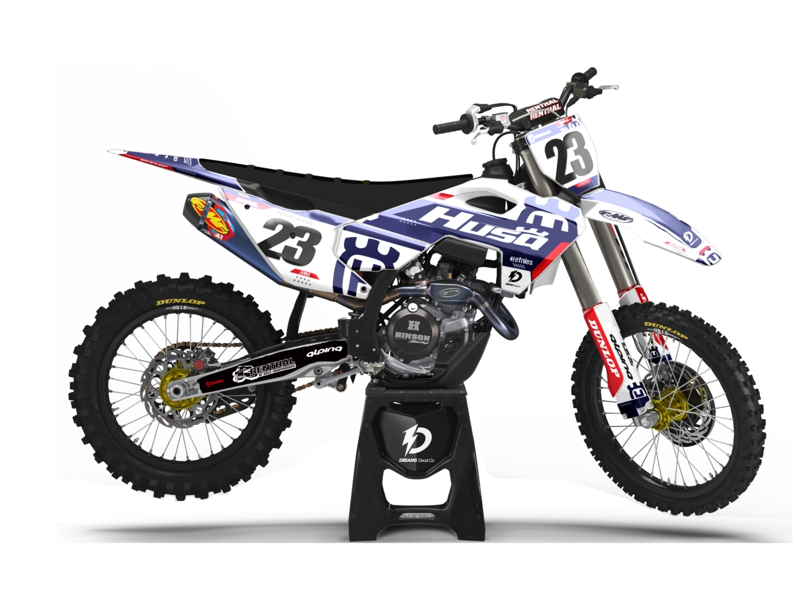 MX Decal Design HUSQVARNA 2023 by Dreams Decal Co. on Dribbble