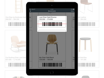 Bonagora POS for iOS - Barcode Scanning