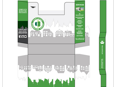 WALKINTOUR Flyer Stand branding illustration indesign product design real estate