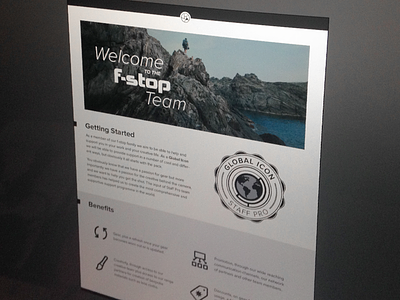 Welcome to the Team : Intro PDF form intro one pager pdf sponsor sponsorship staff team welcome