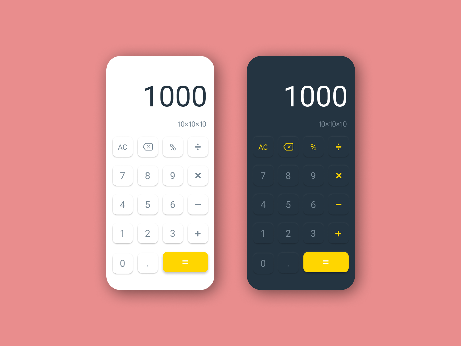 CALCULATOR APP DESIGN by Abdurahman ahmed on Dribbble