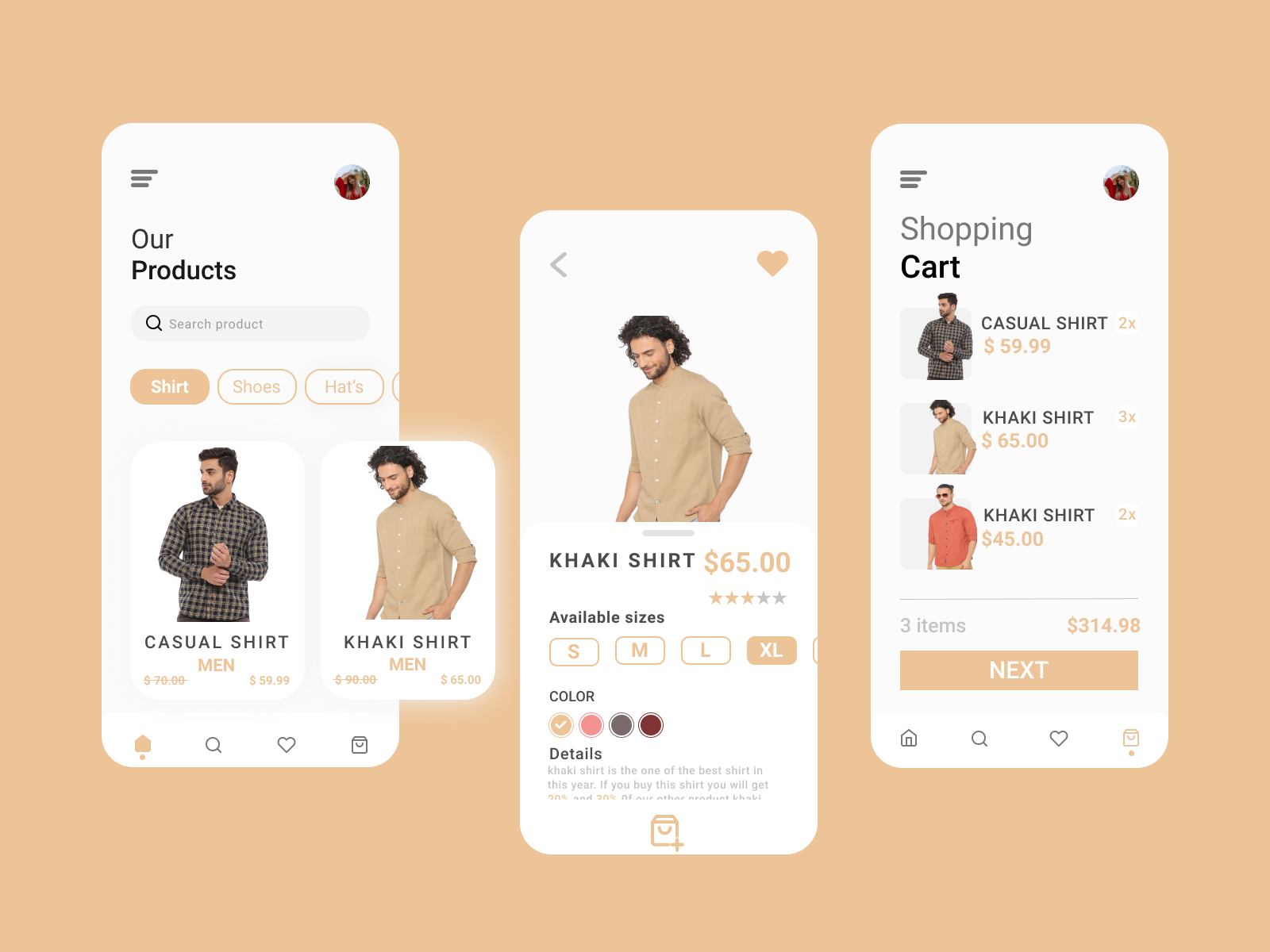 UI/UX E-COMMERCE APP DESIGN by Abdurahman ahmed on Dribbble