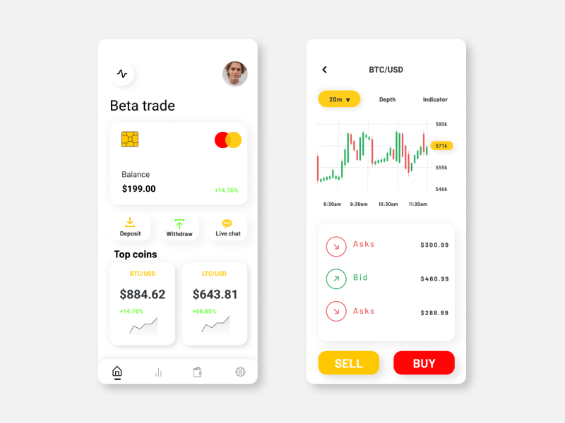 ui/ux design by Abdurahman ahmed on Dribbble