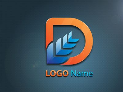 D format logo design 3d branding design graphic design illustration logo vector