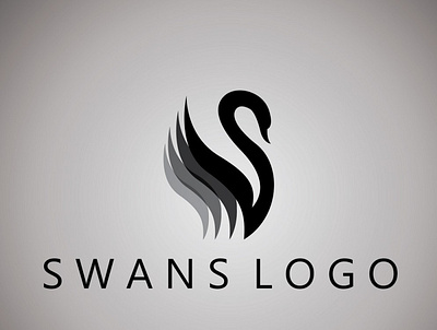 Swans logo Ideas Design 2 3d branding design graphic design illustration logo vector