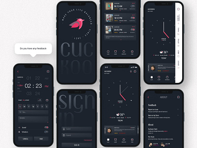 CUCKOO 3d animation app branding cuckoo design figma graphic design illustration logo ui vector xd