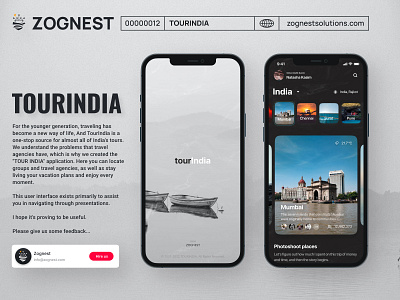 TOURINDIA animation app branding design graphic design logo travel ui uidesign ux uxdesign vector