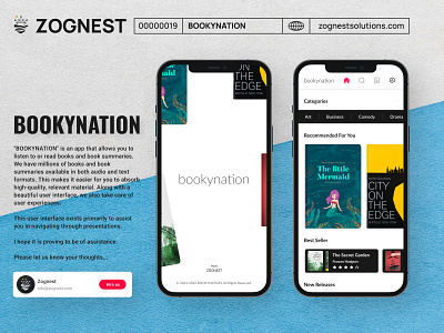 Bookynation animation app book books branding design graphic design illustration logo online books ui ux vector