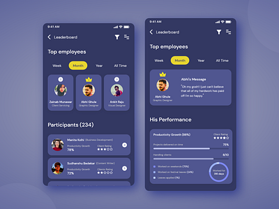 Daily Ui - Day 19 app design typography ui ux