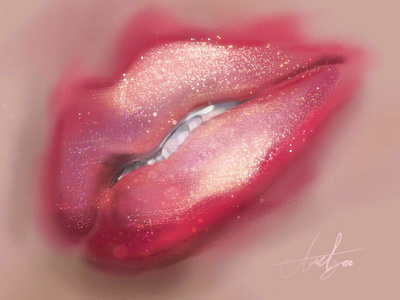 Procreate - Labial makeup 0122