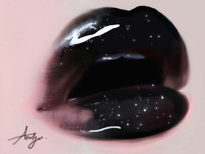 Procreate - Labial makeup 0125