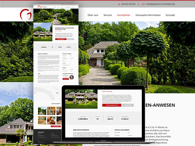 RealEstate - Details of the object agency design details house photoshop reeal estate template web webdesign