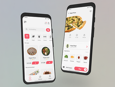 Food Delivery App Concept app design ui ux