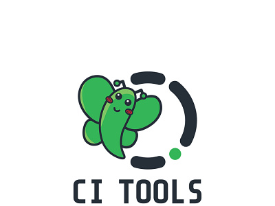 Cute Logo Concept For CI TOOLS