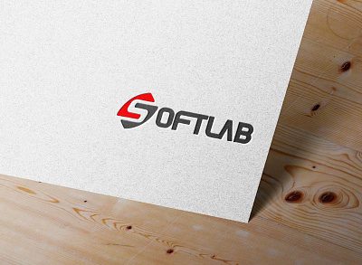 SOFTLAB Logo Design app branding design icon illustration logo typography ui ux vector