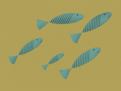 Fish fish illustration