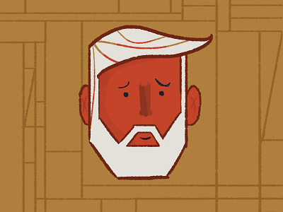 Portrait #1 beard face illustration man portrait