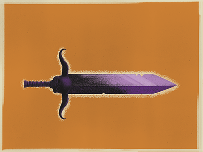 The Evil Sword of Bad Stuff bad blade demon doom epic evil fantasy illustration photoshop sword weapon