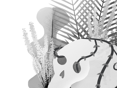Skull Garden Detail