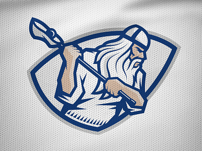 National Finnish Lacrosse identity – Men's primary mark finland kumppari lacrosse sports branding sports logo väinämöinen warrior