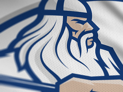 National Finnish Lacrosse identity – Men's primary mark detail finland kalevala kumppari lacrosse sports branding sports logo väinämöinen warrior