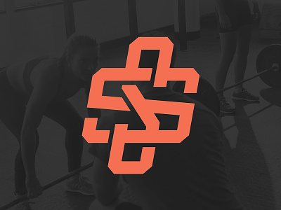 Stretch & Squeeze Training Monogram branding fitness gym monogram personal trainer sports branding sports logo training