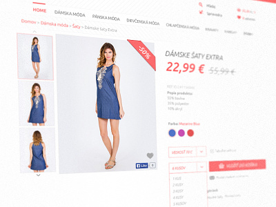 E-commerce website - Product detail e-commerce flat minimal product ui ux website