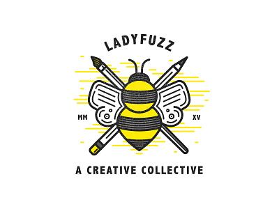 Ladyfuzz Bee Merch Design