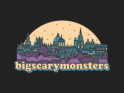 Big Scary Monsters Oxford Skyline